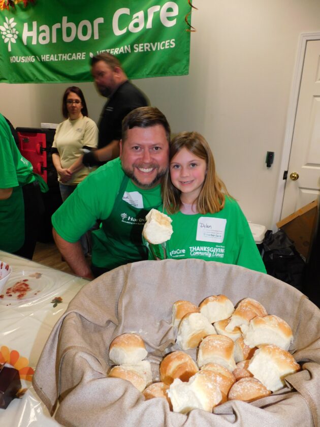 Harbor Care 22nd Annual Thanksgiving Community Dinner a Nashua sharing of food and friendship
